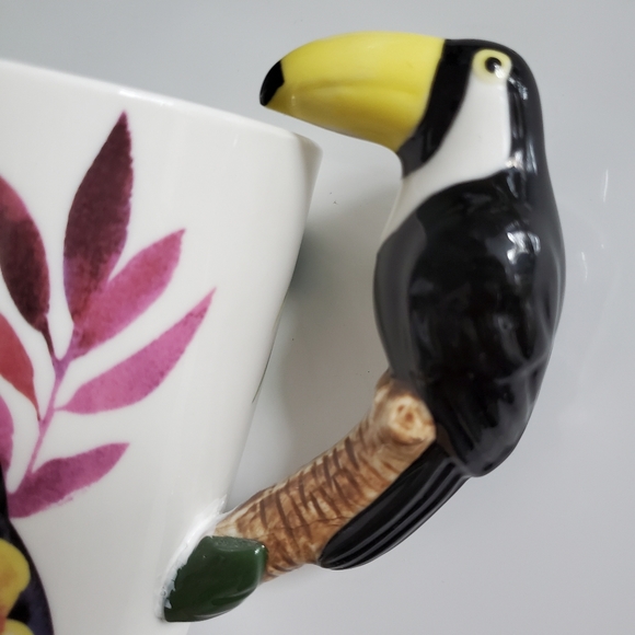 3D🦜 PARROT HANDLE MUG - Picture 2 of 11